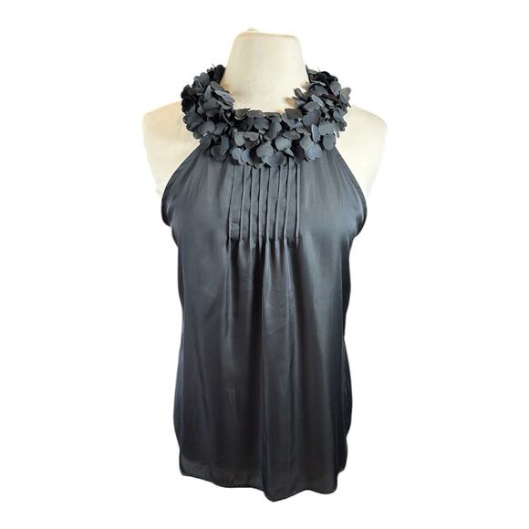 Violet & Claire Charcoal Halter Top, M - Picture 1 of 3